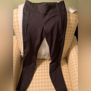 Brand new with tags, Athleta Girl black leggings kids size XL (14)